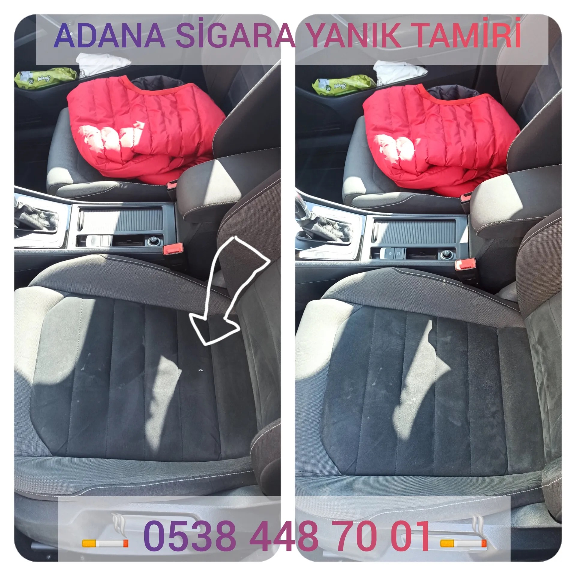 Adana sigara yanığı hizmeti